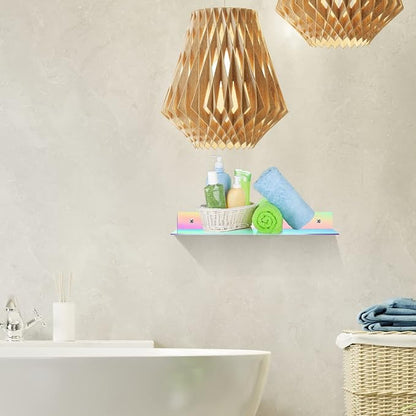Blulu 8 Pcs Acrylic Floating Shelf - Image 6