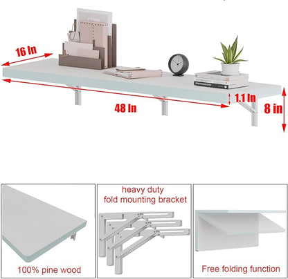 IAE Wall Mounted Folding Table - Image 3