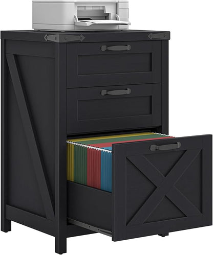 Halitaa Small Farmhouse File Cabinet by Halitaa