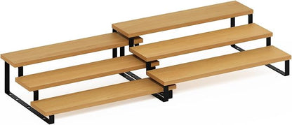 Furinno RAVEL Kitchen Countertop Organizer Set of 2, 3-Tier Nesting Metal Frame - Image 5