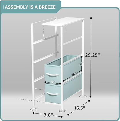 Sorbus Kids Narrow Dresser - Image 3
