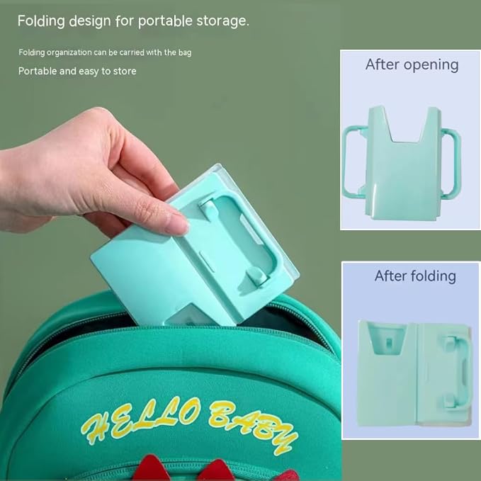 Children's Juice Box Holder, LIUHUIZEYU Telescopic Cupholder Juice Bag Holder - Image 4