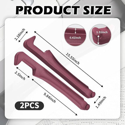 2PCS Car Seat Gap Filler Organizer, 3 in 1 Car Seat Side Gap Filler - Image 2