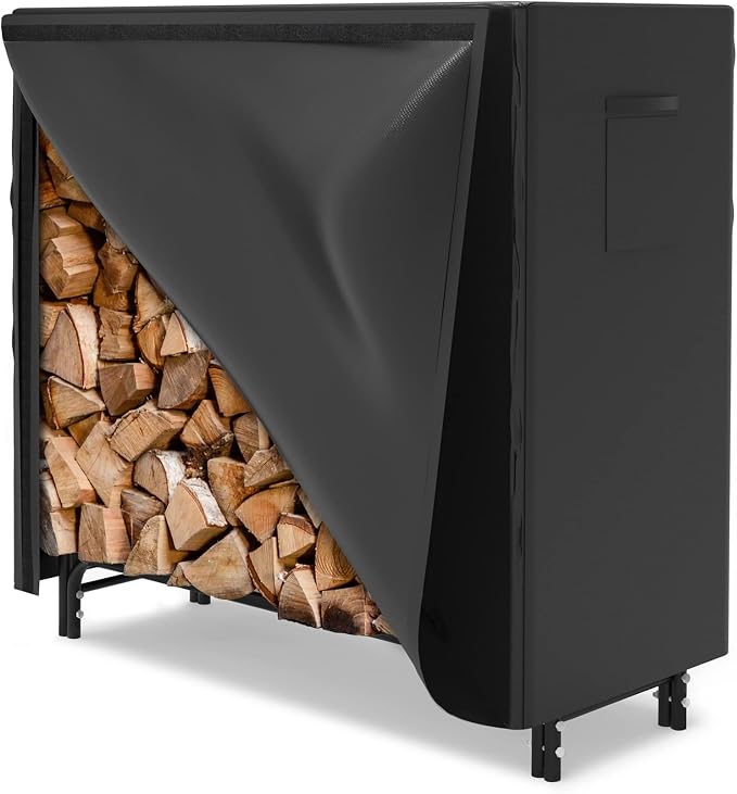 WALMANN 4ft Firewood Log Rack by WALMANN