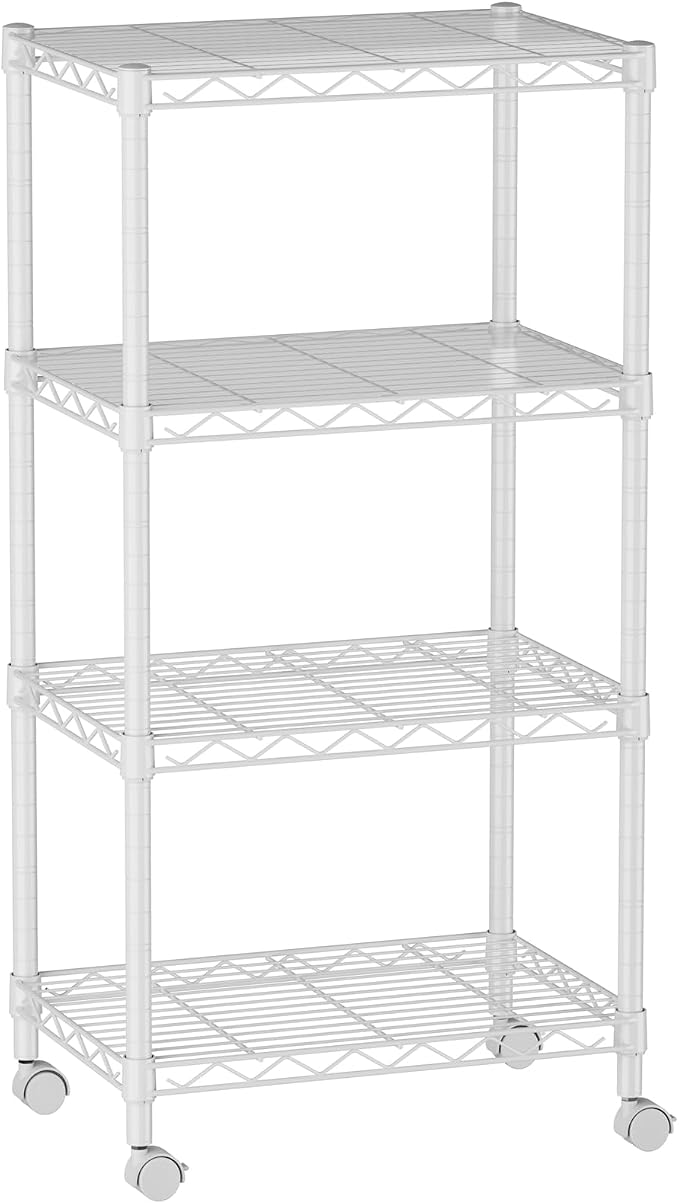SINGAYE 4 Small Wire Shelves Kitchen Pantry Close Home Organizers and Storage - Image 9