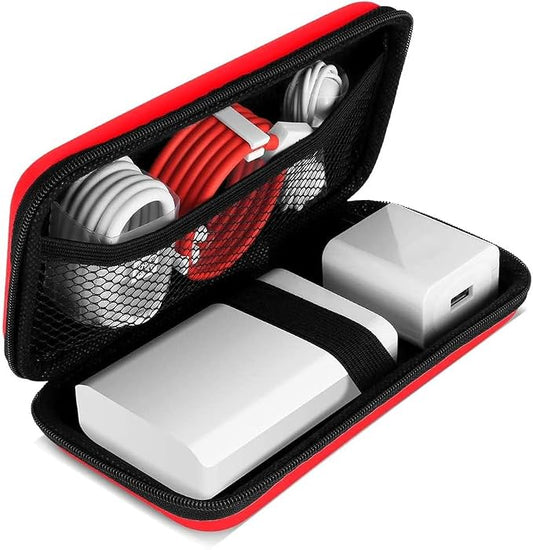iMangoo Travel Essential Electronics Organizer Pouch Charger Case, Shockproof by iMangoo