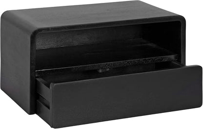 Kate and Laurel Kato Modern Wood Floating Side Table - Image 9