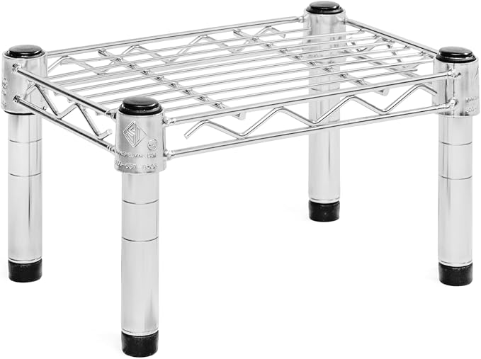 Shelving Inc. 8" d x 12" w Chrome Wire Shelving by ShelvingInc
