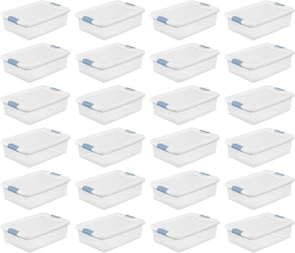 Sterilite 24-Pack Latching Box, 32 Quart - Image 2