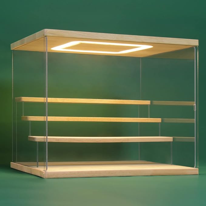 NONEMEY Clear Acrylic Display Case Stand by NONEMEY