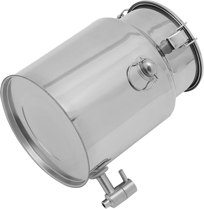 Milk Can Barrel Stainless Steel Beverage Drink Dispenser Large Capacity Storage - Image 8