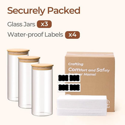ComSaf 1.7 Qt Glass Storage Containers - Image 8