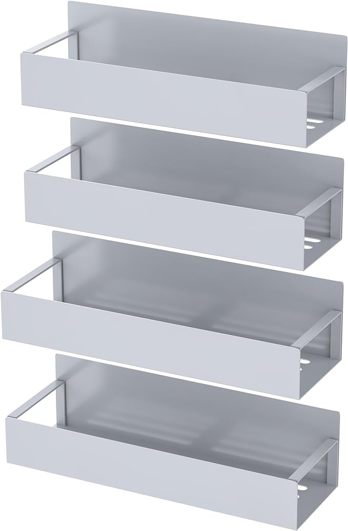4 Pack Magnetic Spice Storage Rack Organizer - Image 5