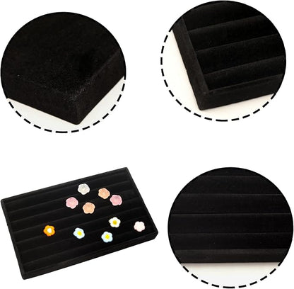 Velvet Jewelry Organizer Tray - Image 3