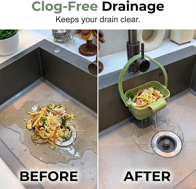 Hanging Sink Drain Basket For Kitchen, practical essential for home kitchen - Image 4