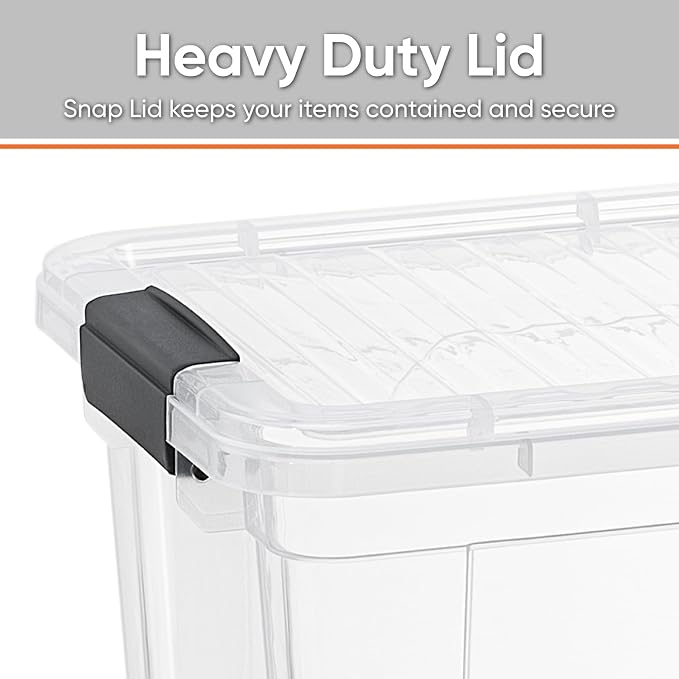 Superio Clear Storage Boxes - Image 3
