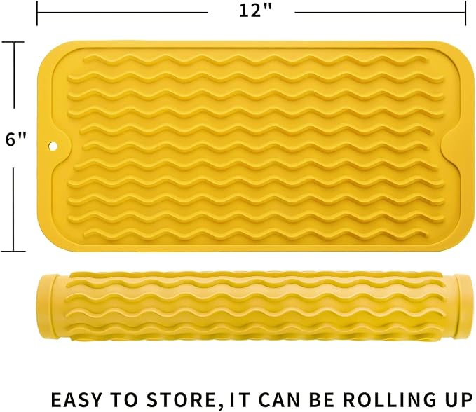 Silicone Dish Drying Mat for Multiple Usage, Easy clean, Eco-friendly, - Image 2