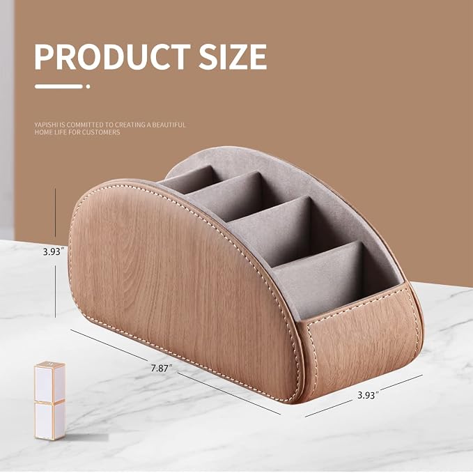 All-in-One Leather TV Remote Control Holder - Image 4