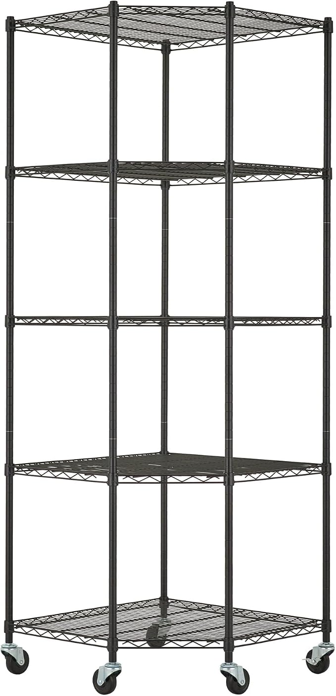 5-Tier Adjustable Wire Shelving by TRINITY