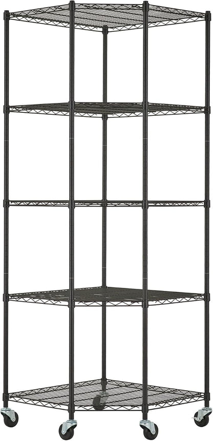 5-Tier Adjustable Wire Shelving by TRINITY