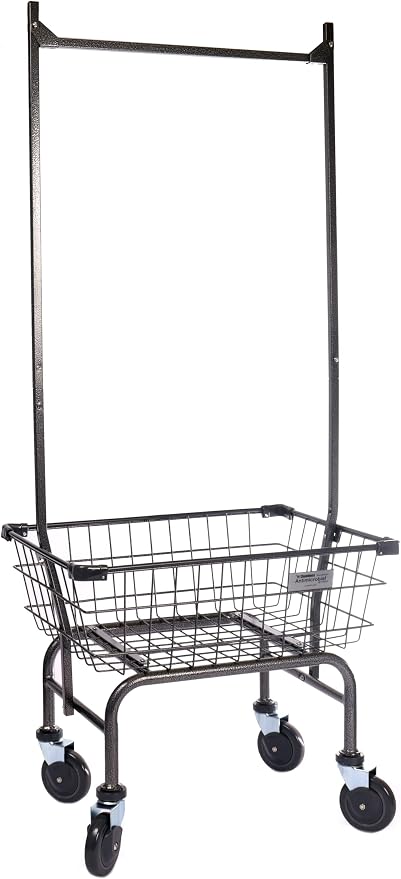 Heavy Duty Uhandle Laundry Cart by ChaminUSA