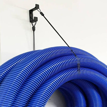 Heavy Duty Wall-Mounted Metal Hose Bracket, Pool & Garden Hose Organizer - Image 5