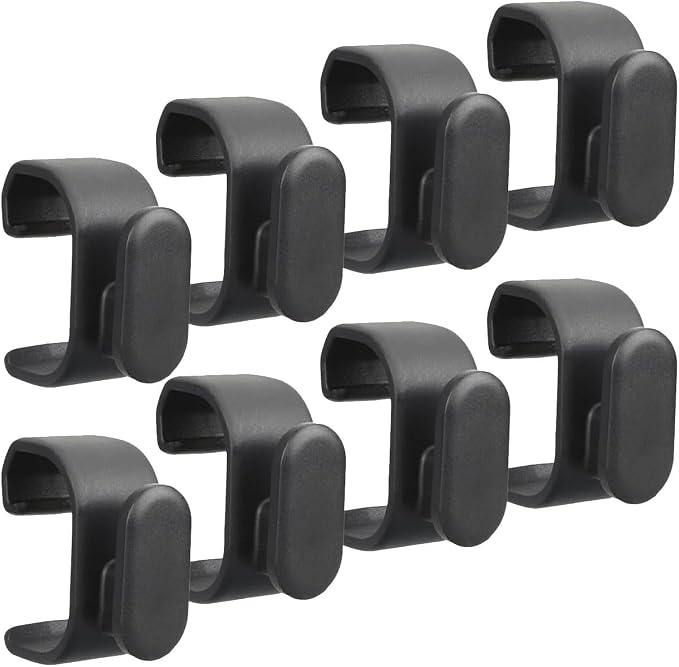 8-Pack Tool Hooks for Weber Grills, Grill Tool Holder for Weber Slate Griddle by BBQFuture