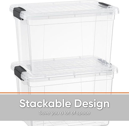 Superio Clear Storage Boxes - Image 4