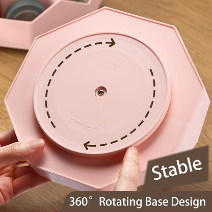 Pencil Pen Holder for Desk, 9 Slots 360 Degree Rotating Desk Organizer - Image 5