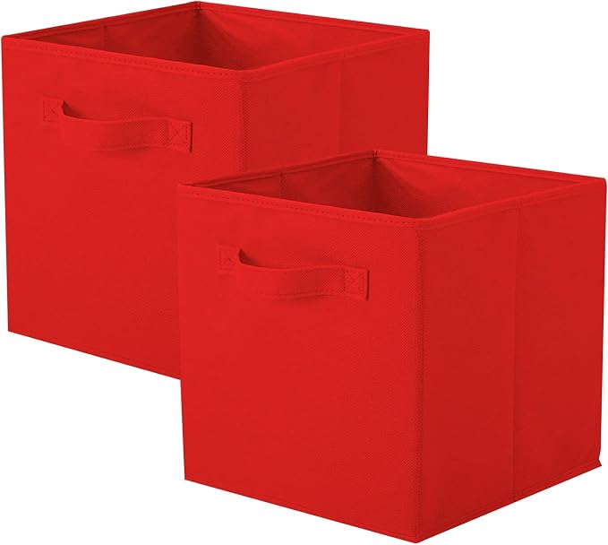 ShellKingdom Storage Bins, Foldable Fabric Storage Cubes and Cloth Storage by ShellKingdom