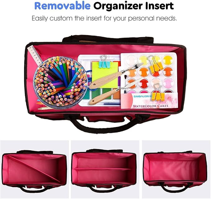 ZKOO Desktop Tote and Stock Organize, Stationery and Office Desk Organize - Image 4