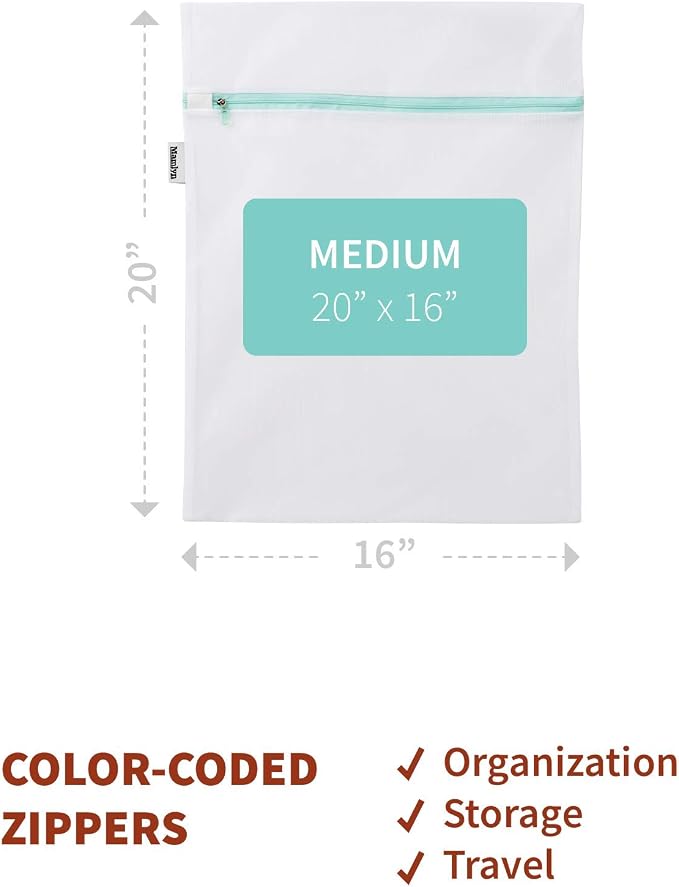 Mamlyn Mesh Laundry Bag for Delicates, Wash Bag for Underwear and Lingerie - Image 5