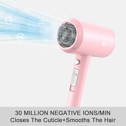 slopehill Professional Ionic Hair Dryer, Powerful 1800W Fast Drying Low Noise - Image 3