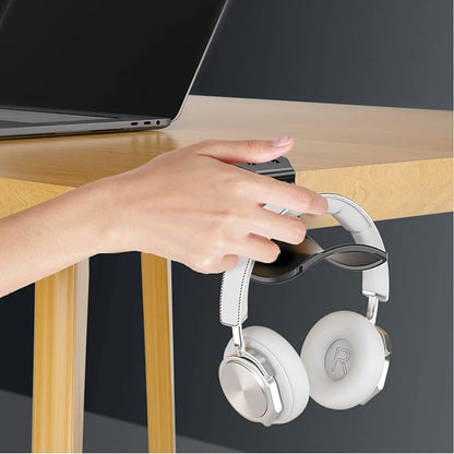 2-Pack Never Fall Headphone Hooks Hanger Wall Mount, Headset Holder Stand - Image 4