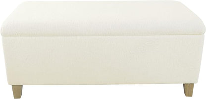 HomePop Storage Bench, Pearl Cream - Image 13