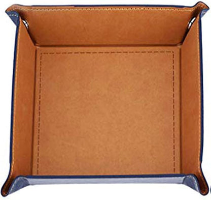 siduater Valet Tray Desktop Storage Organizer, Vegan Leather Catchall Tray - Image 9
