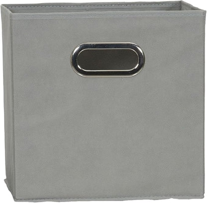 Household Essentials 84-1 Foldable Fabric Storage Bins Set of 6 Cubby Cubes - Image 4