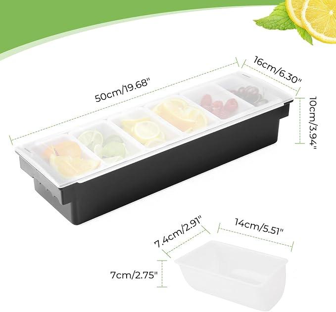 Ice Cooled Condiment Caddy Set of 2 - Image 2
