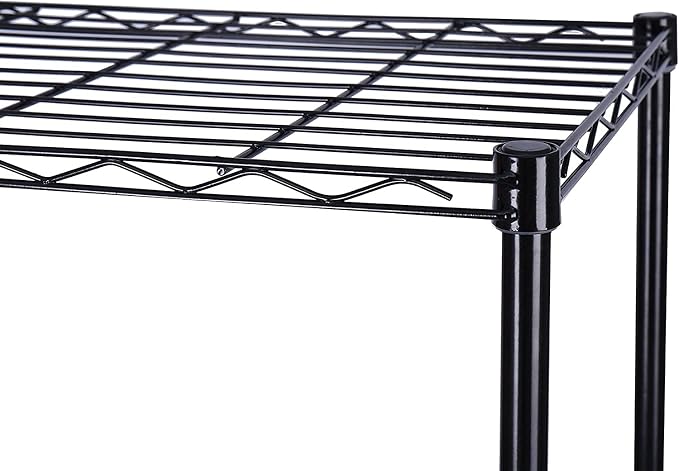 HOMEFORT 5-Tier Wire Shelving Unit, Extra Wide Metal Storage Rack, Free - Image 8
