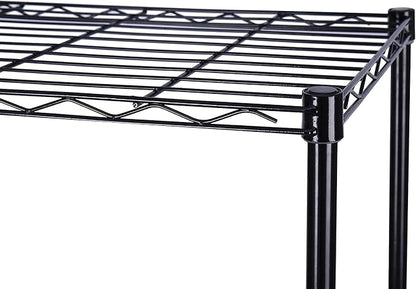HOMEFORT 5-Tier Wire Shelving Unit, Extra Wide Metal Storage Rack, Free - Image 8