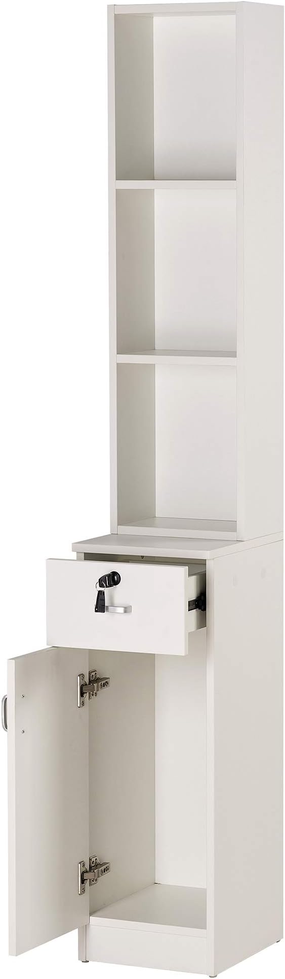 BarberPub Locking Wall Mount Hair Styling Barber Station - Image 5