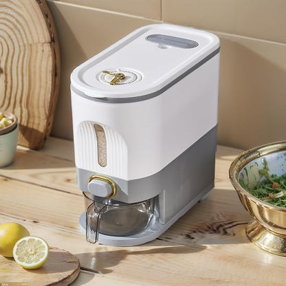 Sooyee 11Lbs Rice Dispenser, Rice Container - Image 2