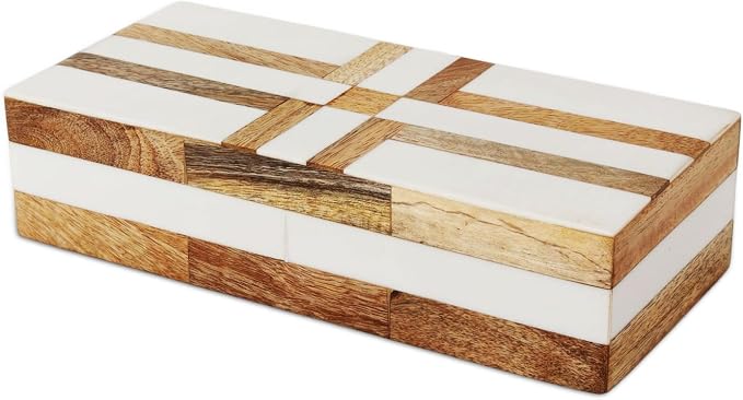 Handicrafts Home White Decorative Storage Box by HandicraftsHome