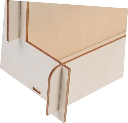 Stylish Wooden Card Display Stand Multi-Functional Tiered Holder - Image 7