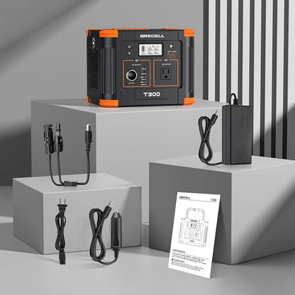 GRECELL 300W Portable Power Station 230.88Wh Solar Generator - Image 8