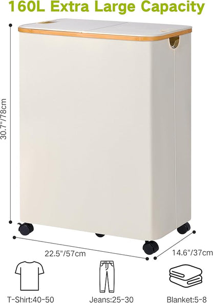 efluky Double Laundry Hamper - Image 6