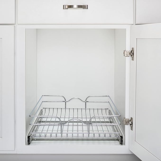 Rev-A-Shelf Kitchen Cabinet Pullout Shelf and Drawer Organizer Slide Out Pantry - Image 7
