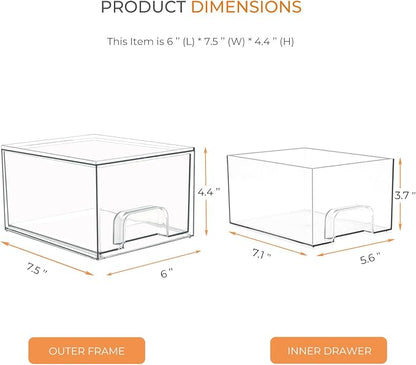 2 Pack Laundry Room Organization Storage Drawers - Image 6