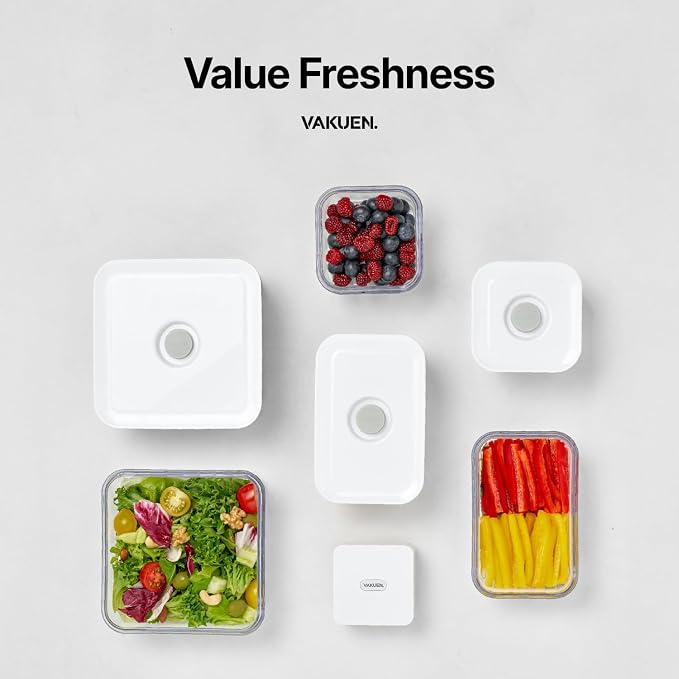 VAKUEN Premium Airtight Food Storage Containers, Mini 9P/SET include Vacuum - Image 7