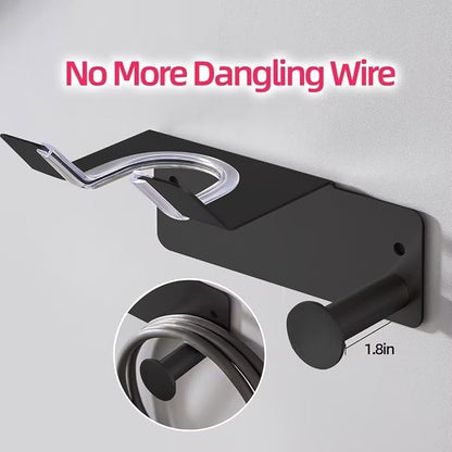 Hair Dryer Holder, Hair Dryer Holder Wall Mounted, Self Adhesive Blow Dryer - Image 4